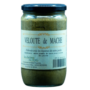 bocal de velouté de mâche