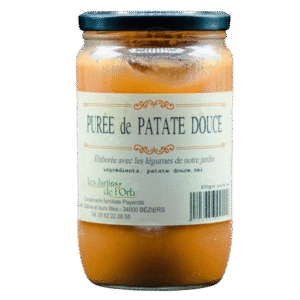 bocal purée de patate douce