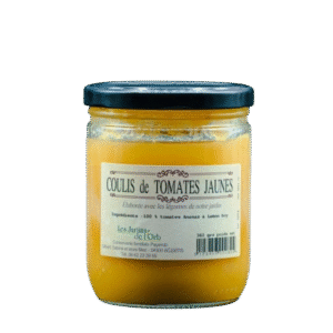 coulis de tomates jaunes