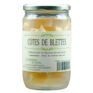 bocal de côtes de blettes