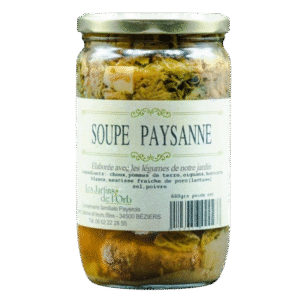 bocal de soupe paysanne