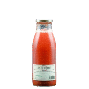 bouteille de jus de tomates