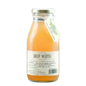bouteille de sirop de mojito sans alcool